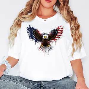 American Eagle Shirt, Patriotic Eagle Shirt, USA Flag Shirt, 4th Of July Shirt, Freedom Eagle Shirt, Independence Day Shirt