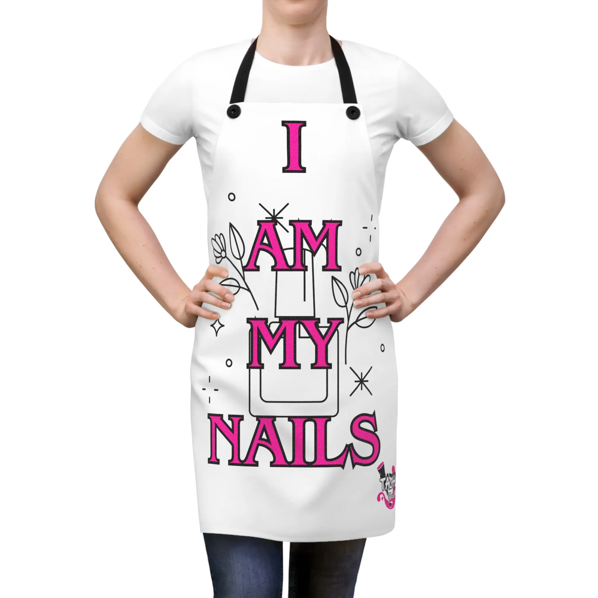 Nail Artist Apron, Salon Apron, Artistic Apron, Beauty Apron, Nail Tech Apron, Nail Technician Apron, Nail Spa Apron, Nail Salon Uniform,
