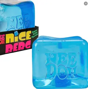 Nice Berg - Giant  Nice Cube - Sensory Squeeze Toy with a Super Solid Squish (Pack of 1)