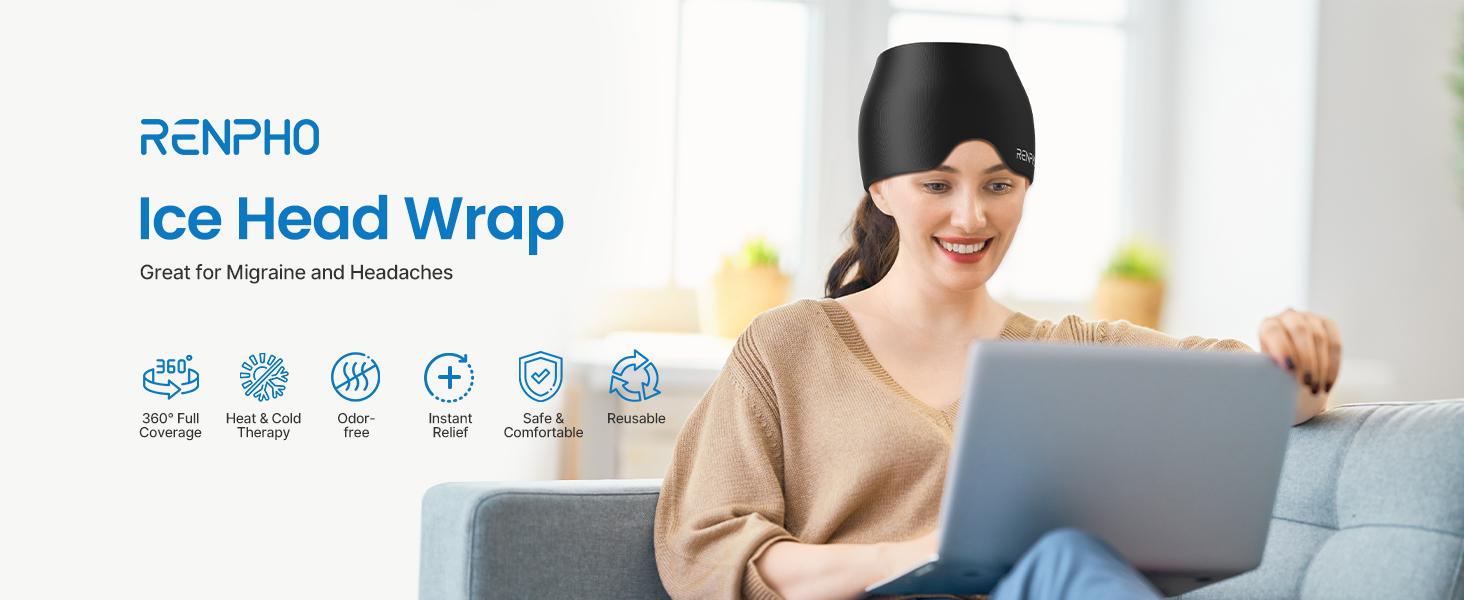 [Livestream Exclusive] RENPHO Migraine Relief Cap Self-Care Gifts Spring Glow Up