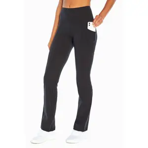 Eclipse Side Pocket Tummy Control Yoga Pant