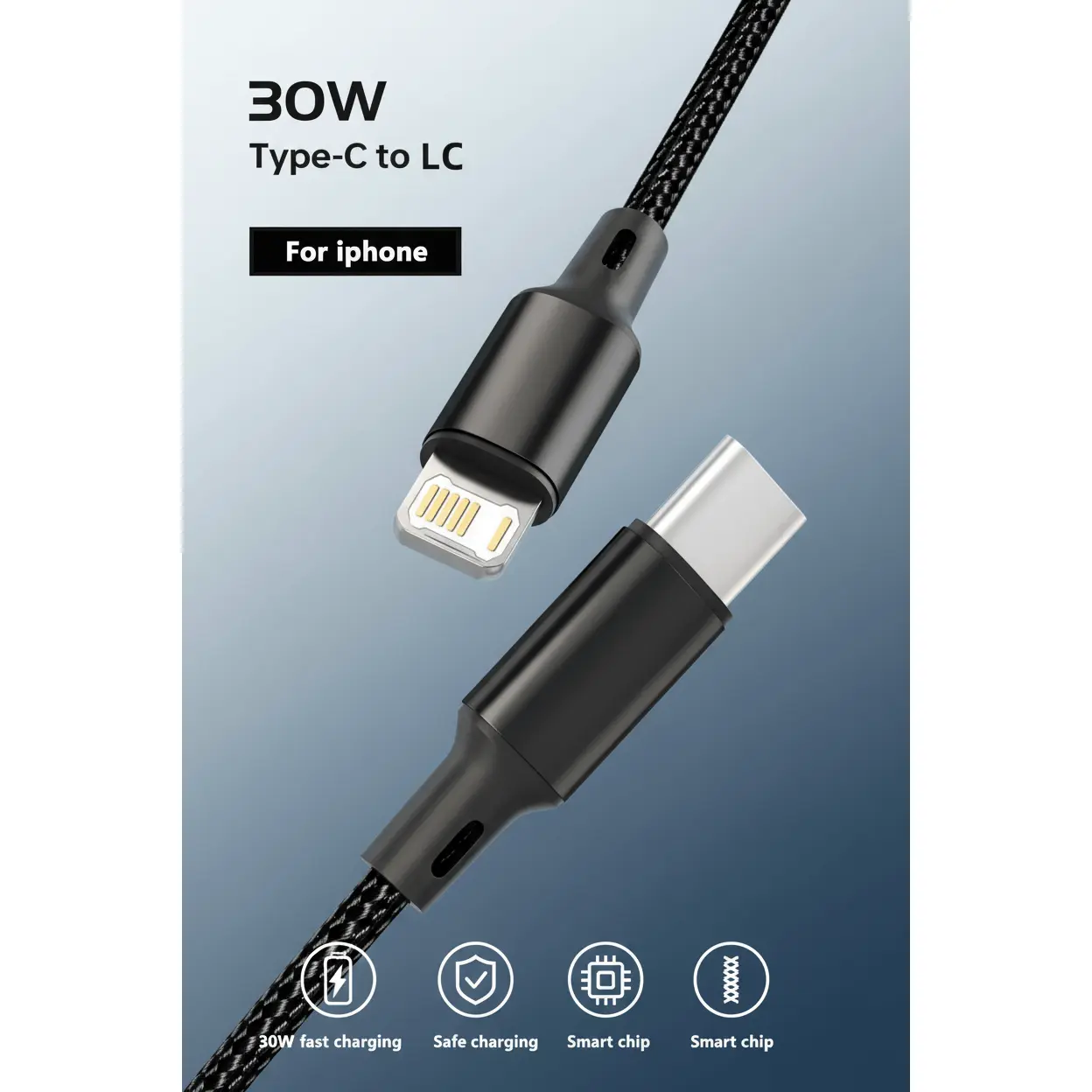 PD 30W Fast Charger For iPhone