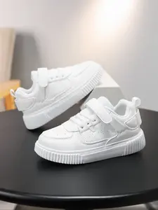 Colorful Candy-Color Low Top Sneakers, Comfortable Flat Sole Sport Casual Shoes, Unisex All Seasons Big Size Kids Shoes, Sneakers Trainer Shoes