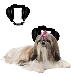 Dog Earmuffs Hearing Protector And Hearing Protection For Noise And Cold Protection With Gel Pads and Durable ABS