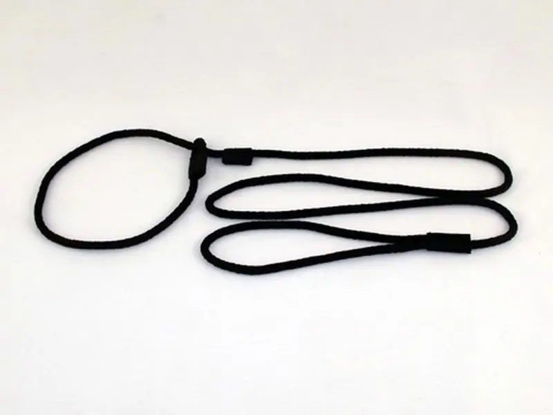 Soft Lines P20406BLACK Small Dog Slip Leash 0.25 In. Diameter By 6 Ft. - Black
