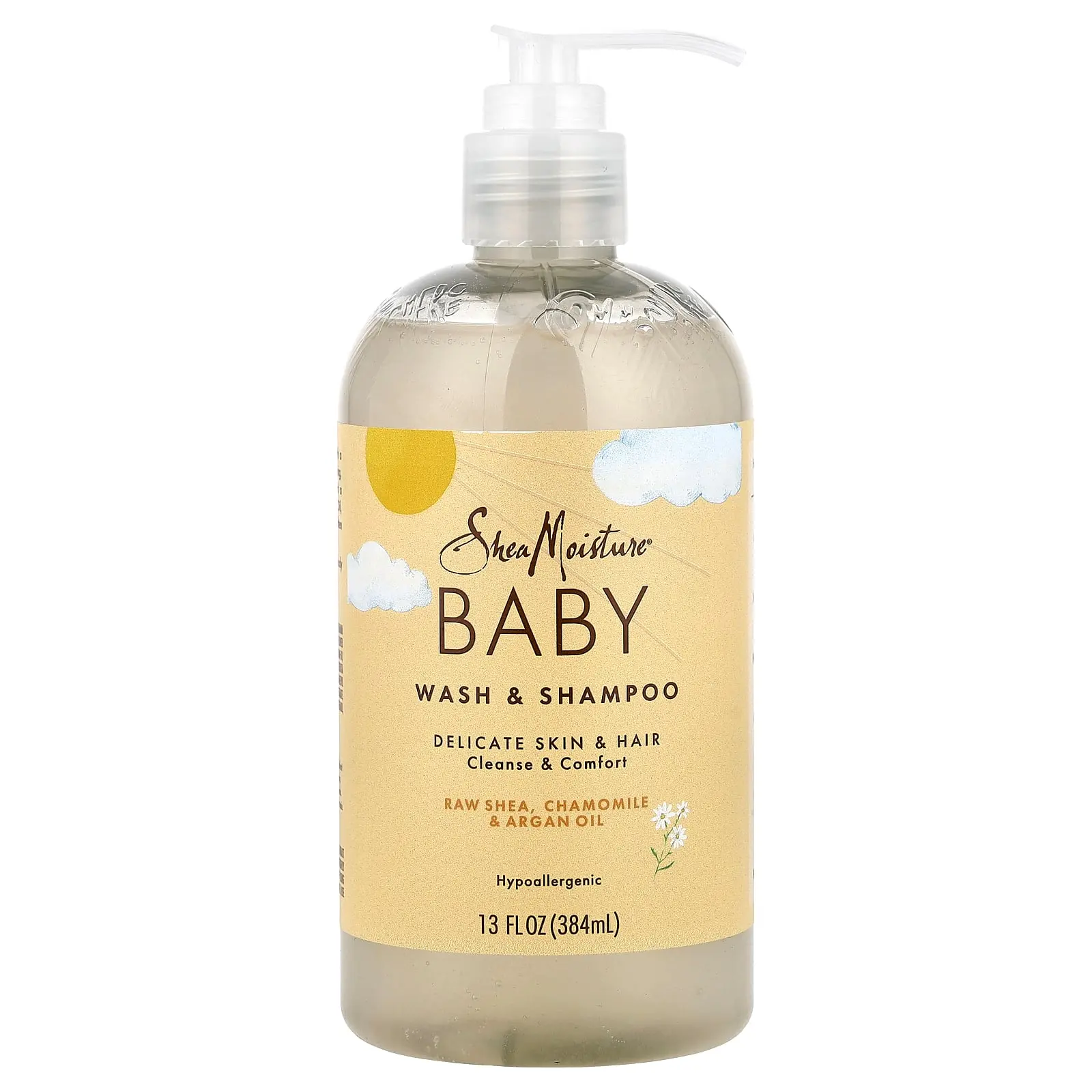 SheaMoisture Baby Wash & Shampoo, Raw Shea, Chamomile & Argan Oil, 13 fl oz (384 ml) SheaMoisture Baby Wash & Shampoo, Raw Shea, Chamomile & Argan Oil, 13 fl oz (384 ml)