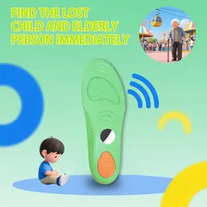 Sports positioning insoles, hidden stand insoles, comfortable shoe lining with safety tracker device box, suitable for children, adults and the elderly - perfect for outdoor sports and outdoor camping, Supportive Soles
