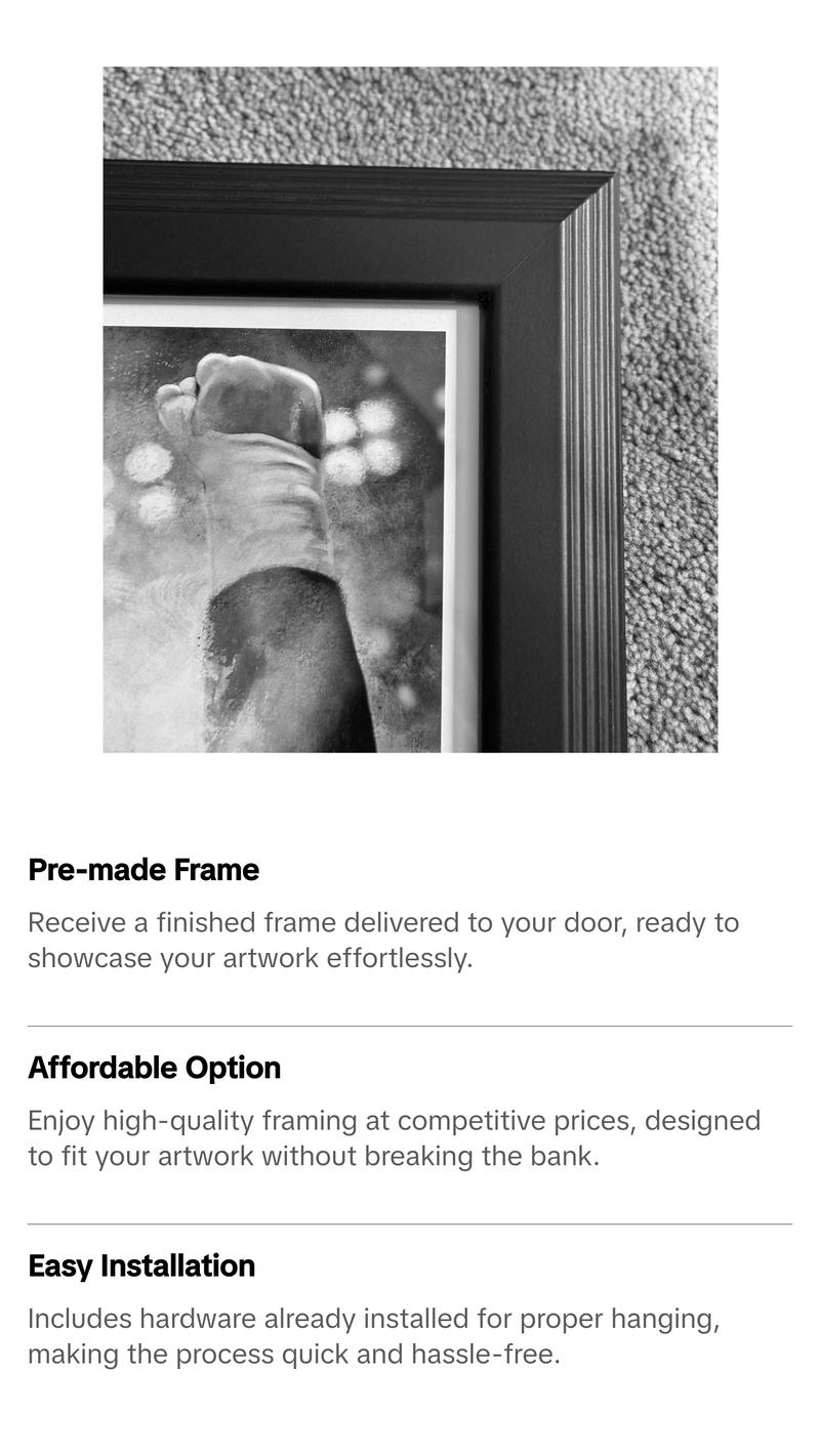 DIY FRAME UPGRADE | 16X20 Art Print