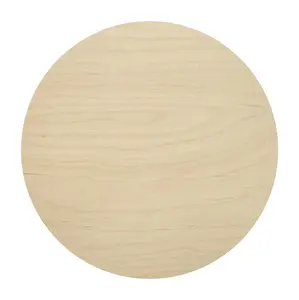5 pack of 16" Baltic Birch Rounds - Wooden Door Hanger Blanks