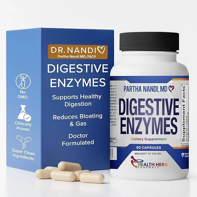 Digestive Enzymes Dietary Supplement for Digestive Health Support