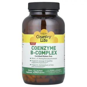 Country Life Coenzyme B-Complex, 240 Vegan Capsules