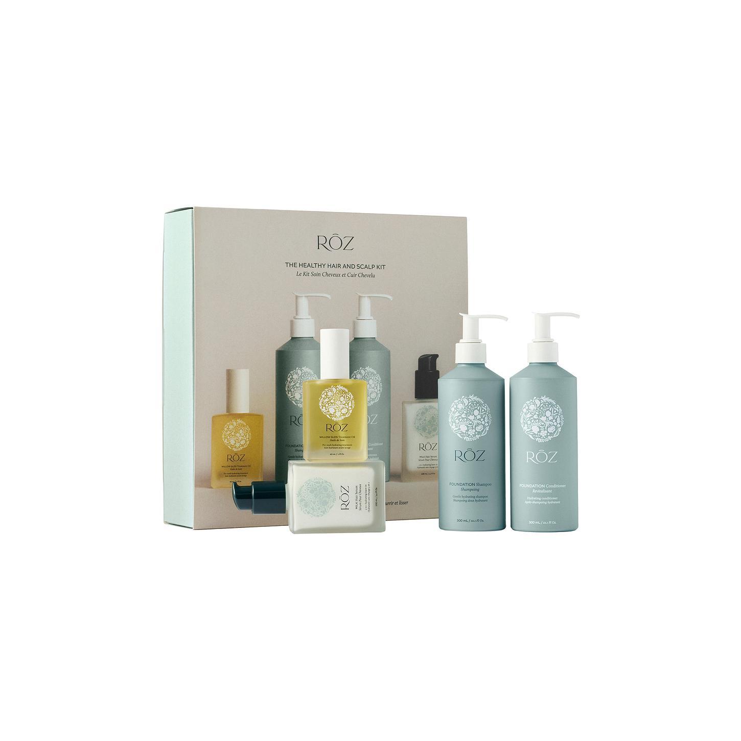 Roz Hair RŌZ Hair Healthy Hair And Scalp Kit Roz Hair RŌZ Hair Healthy Hair And Scalp Kit