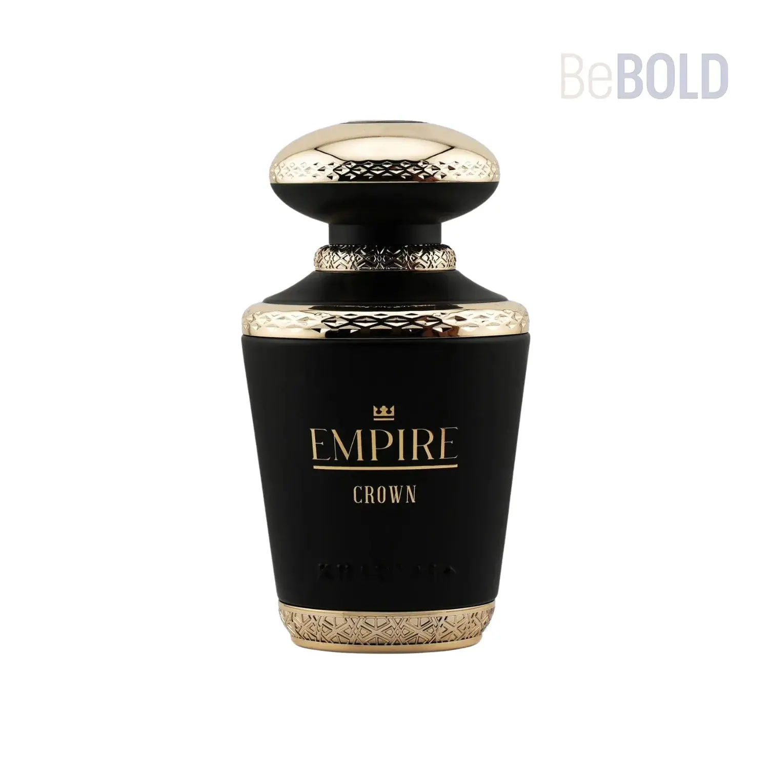 Khadlaj Empire Crown 100 Ml EDP Spray - Elegant Black Bottle with Gold Accents, Classic Design