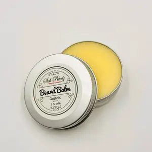 Soft Petalz Natural Beard Maintenance Balm – Organic Beard Softening & Styling Balm with Shea Butter, Beeswax, Jojoba Oil & Vitamin E