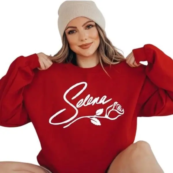Selena Quintanilla Sweatshirt Hoodie - Como La Flor Fan Gift For Selena Fans - Reina Del Tex Mex Style And