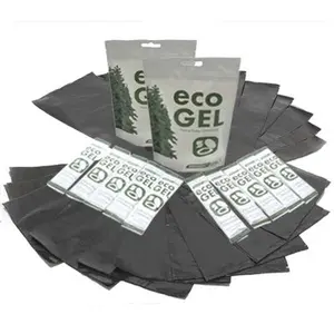 Eco Gel Sanitation Pack - 20 Gel Sticks and 10 Liner bags