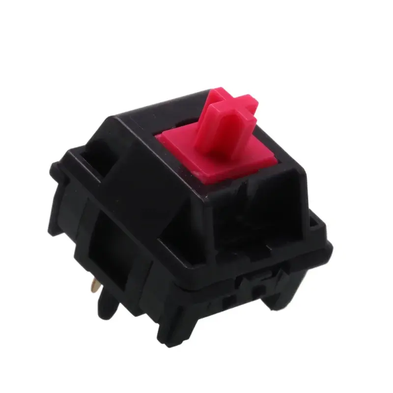 Radio Wave Switch Linear 42g Pre-Lubed 5-Pin Hot-Swap LY Stem HMX Hot Swappable Switches for MX Mechanical Keyboard