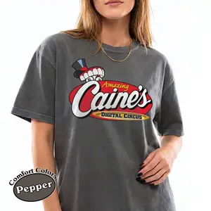 Circus Caine Eyes Shirt, The Amazing Digital Circus Tee, Tadc Shirt, Tadc Sweatshirt Hoodie