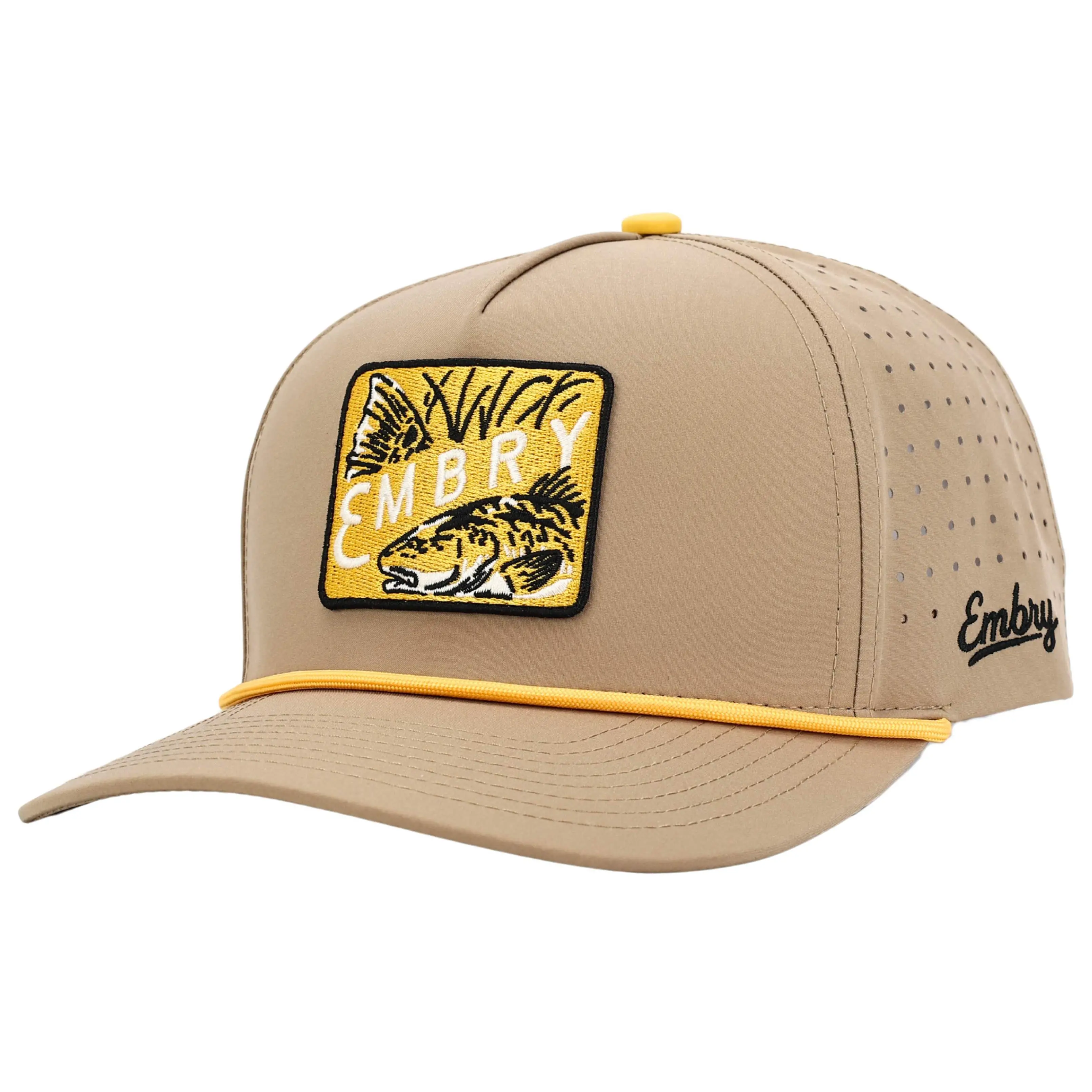 Tan Golf - Bull Red Patch