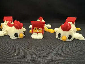 Articulated Mini Chicken Dragon