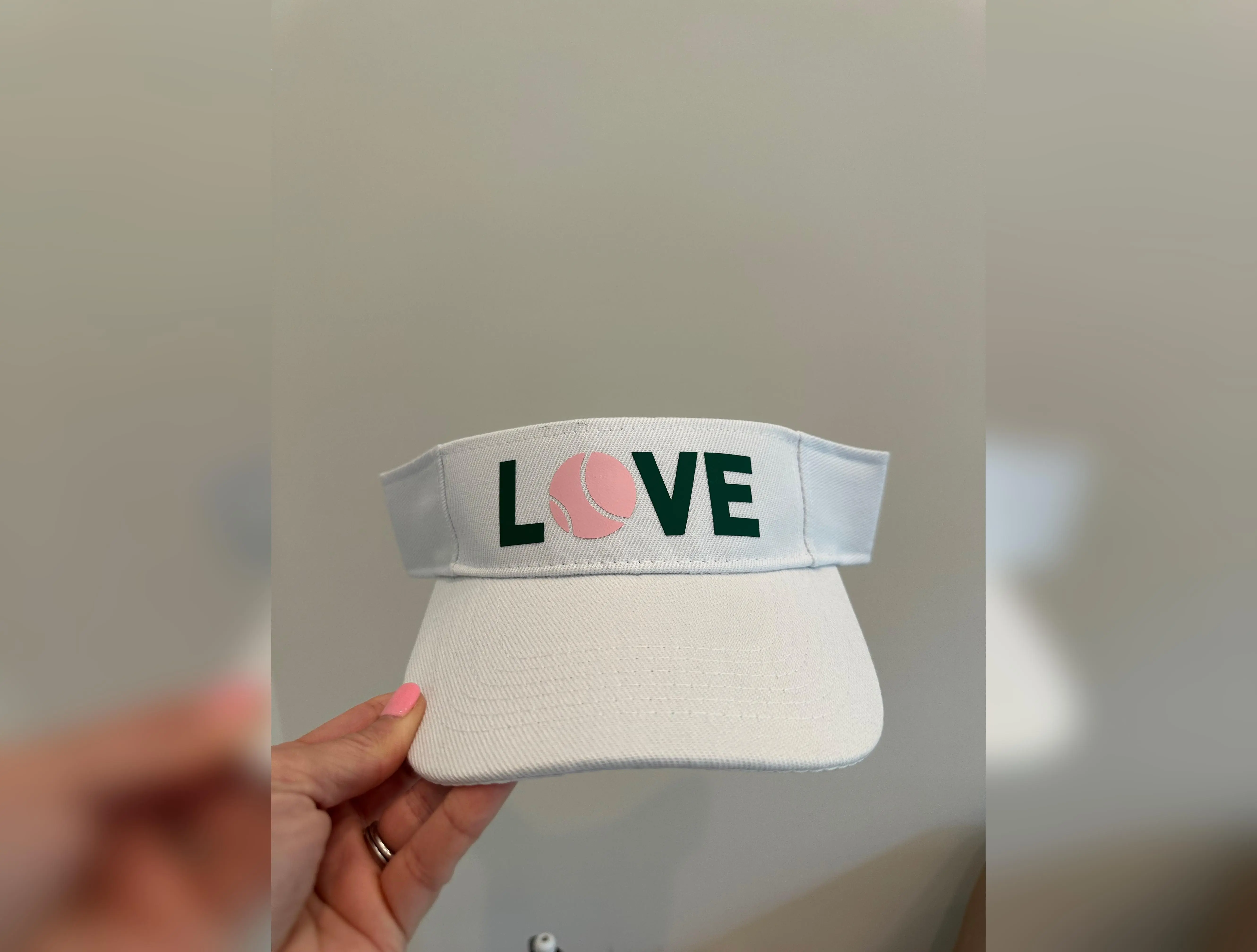 Love Tennis Visor        