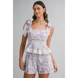 Lilac Garden Floral Set (arrives next week )