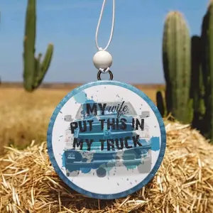 Handmade Car Freshie Air Freshener for Long-lasting Pleasant Scents in Your Vehicle