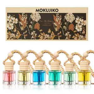 6-piece car aromatherapy diffuser, with natural essential oil fragrance that lingers for a long time, suitable for multiple scenarios such as cars, homes, and offices, always keeping the space fresh and clean