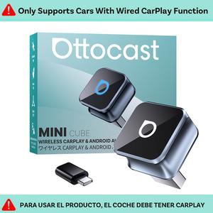 OTTOCAST MINI 3.0 Wireless CarPlay/Android Auto Adapter