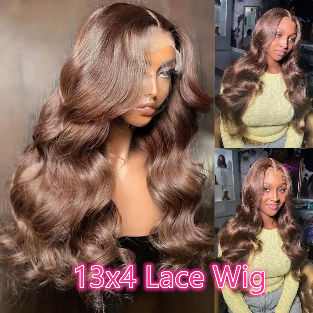 13x4 body wave lace wig-4#