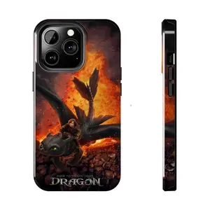 How to Train Your Dragon iPhone Case, HTTYD Cinematic iPhone Cover, Protective Phone Case Suitable for iPhone 17-11 Pro Max/Plus and  Samsung Galaxy S23-25