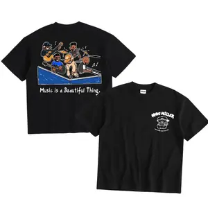 Dabass  Music is a Beautiful Thing Shirt Mac Miller Tiny Desk T-Shirt Vintage Graphic Rap Tee Unisex Hip Hop Mac Miller Outfit Gift For Fans All Seasons