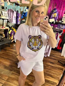 Lavender Tiger Patch Set