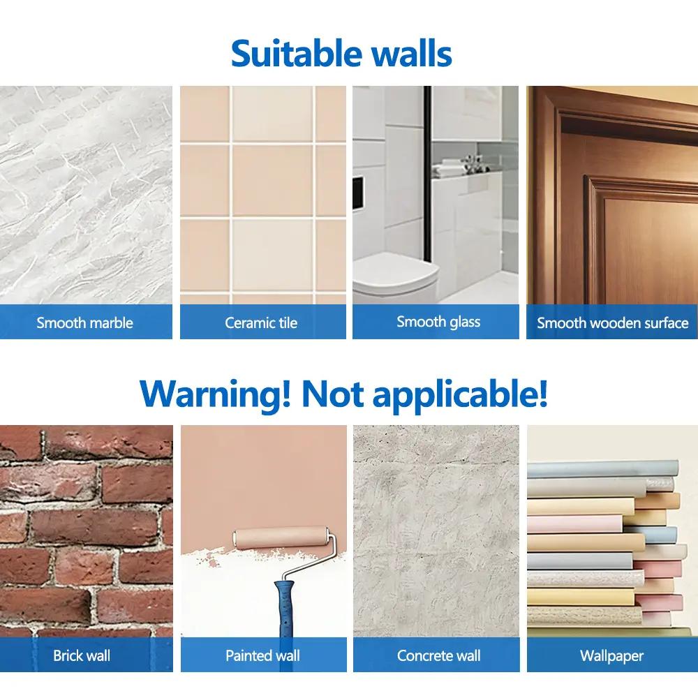 2026 4/6 pcs stainless steel suction cup hooks, no drilling, no damage; vacuum suction hooks—kitchen, bathroom, bedroom essentials; clothes hooks, towel hooks, organizer