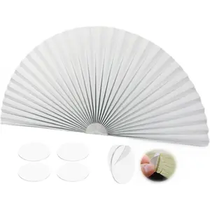 Half Moon Window Shade,Arch Window Shades Half Circle Self Adhesive Non-Woven Fabric Blinds Easy to Install Shading 50%-70% for Room Kitchen Dining Room