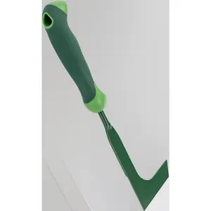L-Shaped Crack Weeder - 11" Lever-Action Tool with Ergonomic Grip. Removes Weeds from Sidewalk Cracks, Patio Gaps, and Paving Without Bending or Kneeling