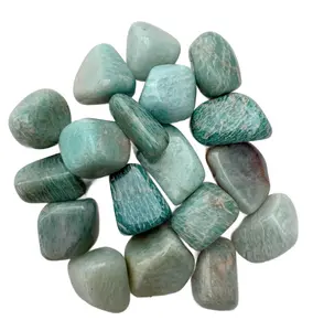 Amazonite Tumble Stones – Calming Crystal for Courage, Truth, Stress Relief & Emotional Balance