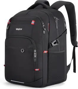 40L Expandable Laptop Backpack, Anti-thief Travel Backpack, Airline Approved Business Waterproof Carry on Luggage, Fits 15.6" Laptop for Men Women
