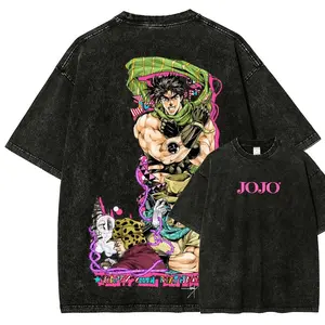 Jojo's Bizarre Adventure JOJO Unisex Fit Washed T-Shirt