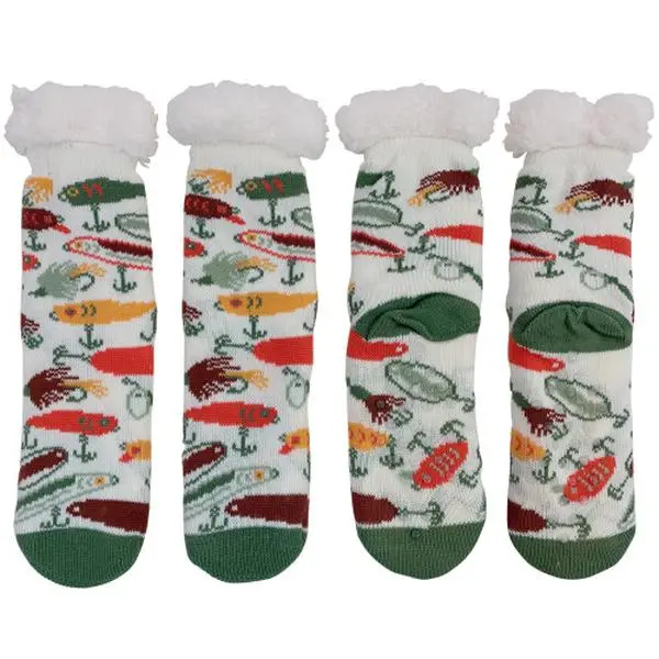 Cozy Moments Northwoods Lure Sherpa Socks
