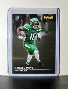 Denzel Mims Rookie 2020 Panini NFL #20 Rookie Spotlight Card New York Jets