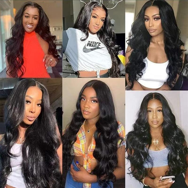 Wear and Go Glueless Wigs Human Hair Pre Plucked Pre Cut Lace Front Wigs for Black Women 180 Density Water Wave Bob Wig Human Hair Curly Wig 26 Inch)