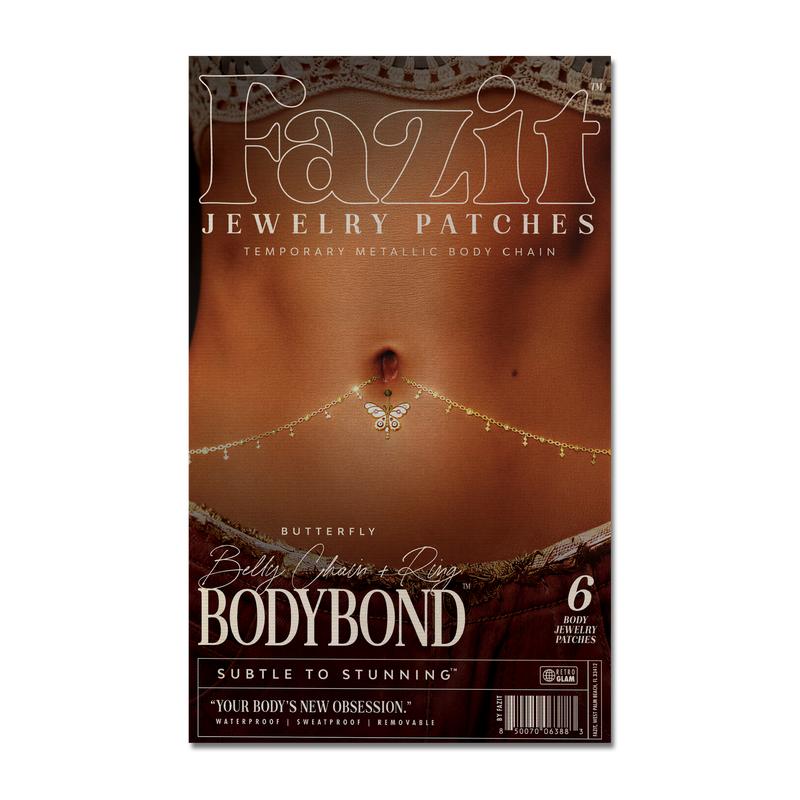 Butterfly Belly Chain + Ring Bodybond