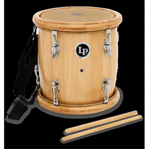 212 MAIN Latin Percussion Wood Rim Tambora, Musical Instrument That Includes Beaters