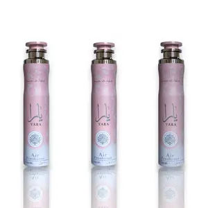 Lattafa Perfumes | Yara Air Freshener - 3 Pack Bundle - 300 ML Per Bottle - Floral - Fruity - Woody Scent Fragrance Room