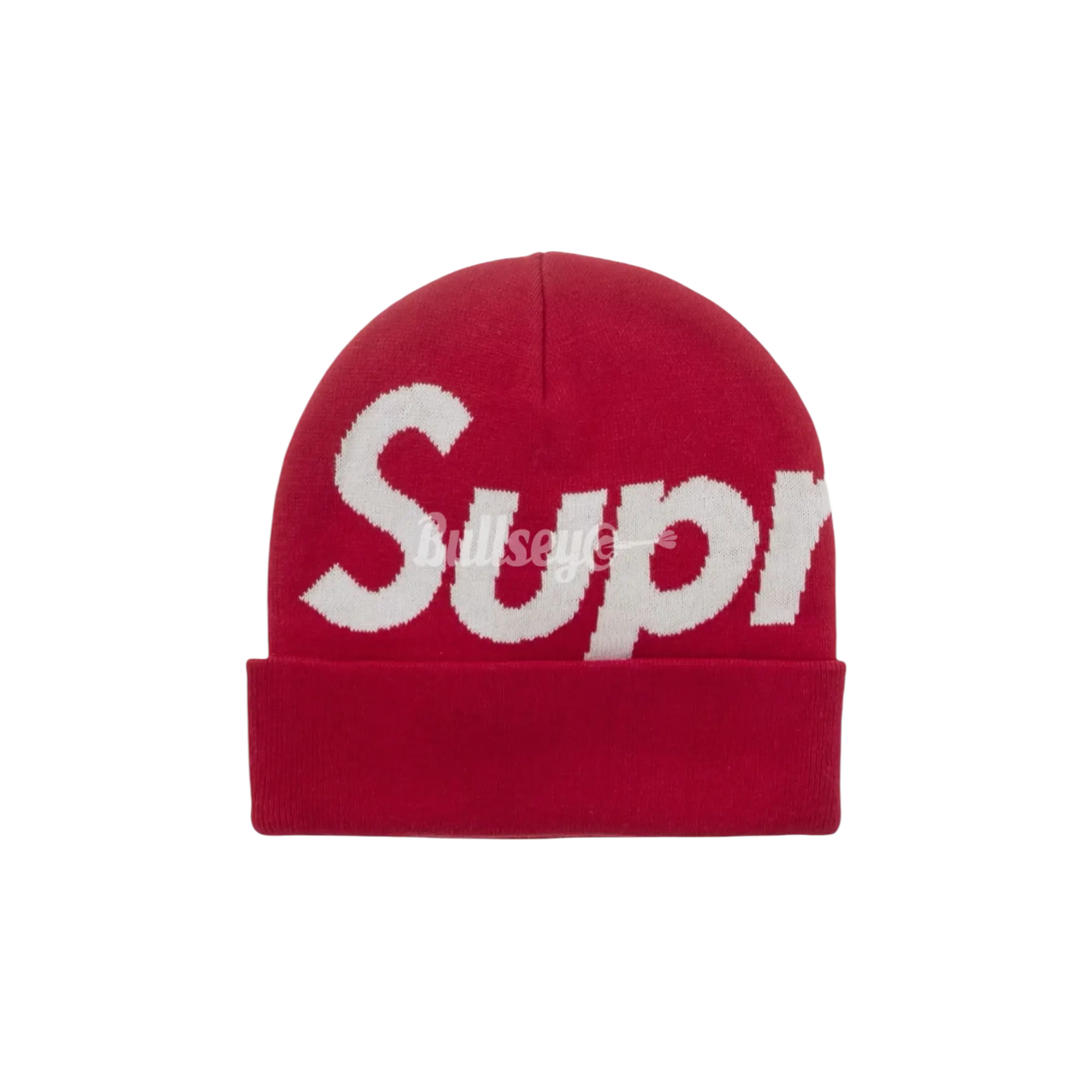 Supreme Big Logo Beanie (FW25) Red