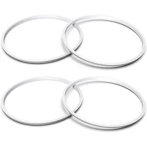 30 oz Rubber Seal Replacement Gasket for  Lid, Leak-Proof O Ring Replacement Compatible with  30/32 oz Tumbler, 14 oz Mug and 35oz Straw Mug, White, 4 Packs