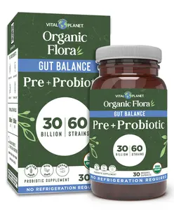 Organic Flora Gut Balance Probiotic Supplement