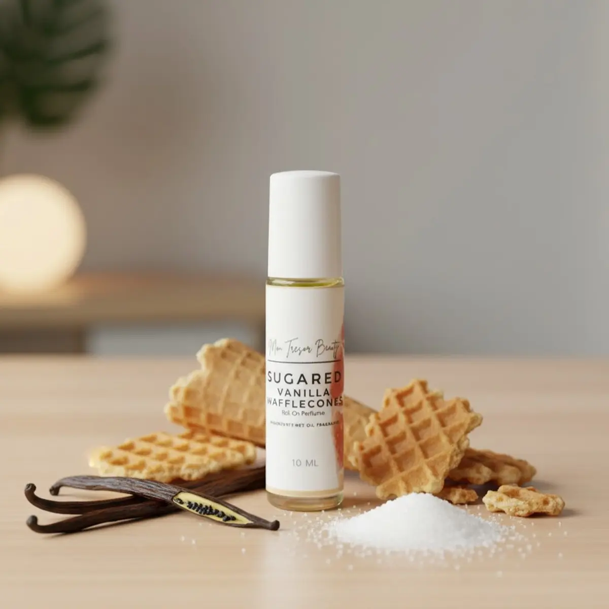 Sugared Vanilla Waffle Cone