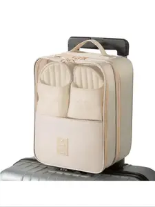 Large Waterproof Travel Shoe Bag, Portable Zipper Shoe Storage Bag, Travel Organizer for Men & Women, Travel Accessories